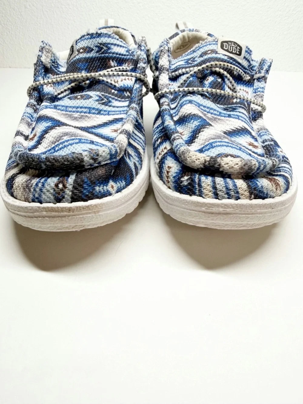 Hey Dude Wally Aztec Western Print Sneakers